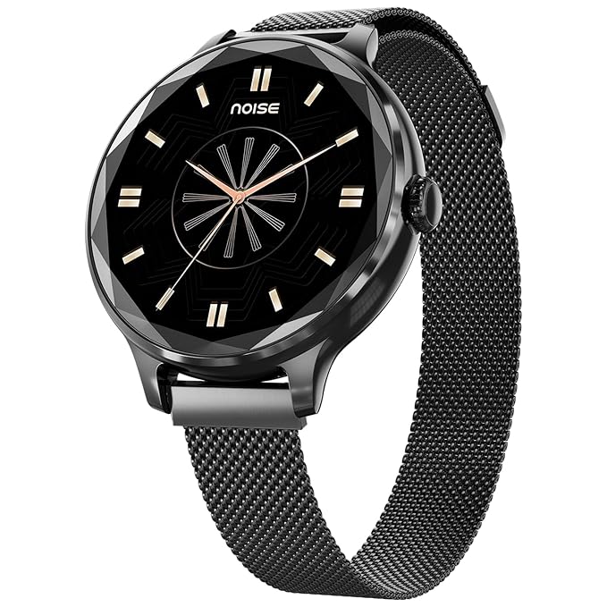 Noise Diva Smartwatch with Diamond Cut dial