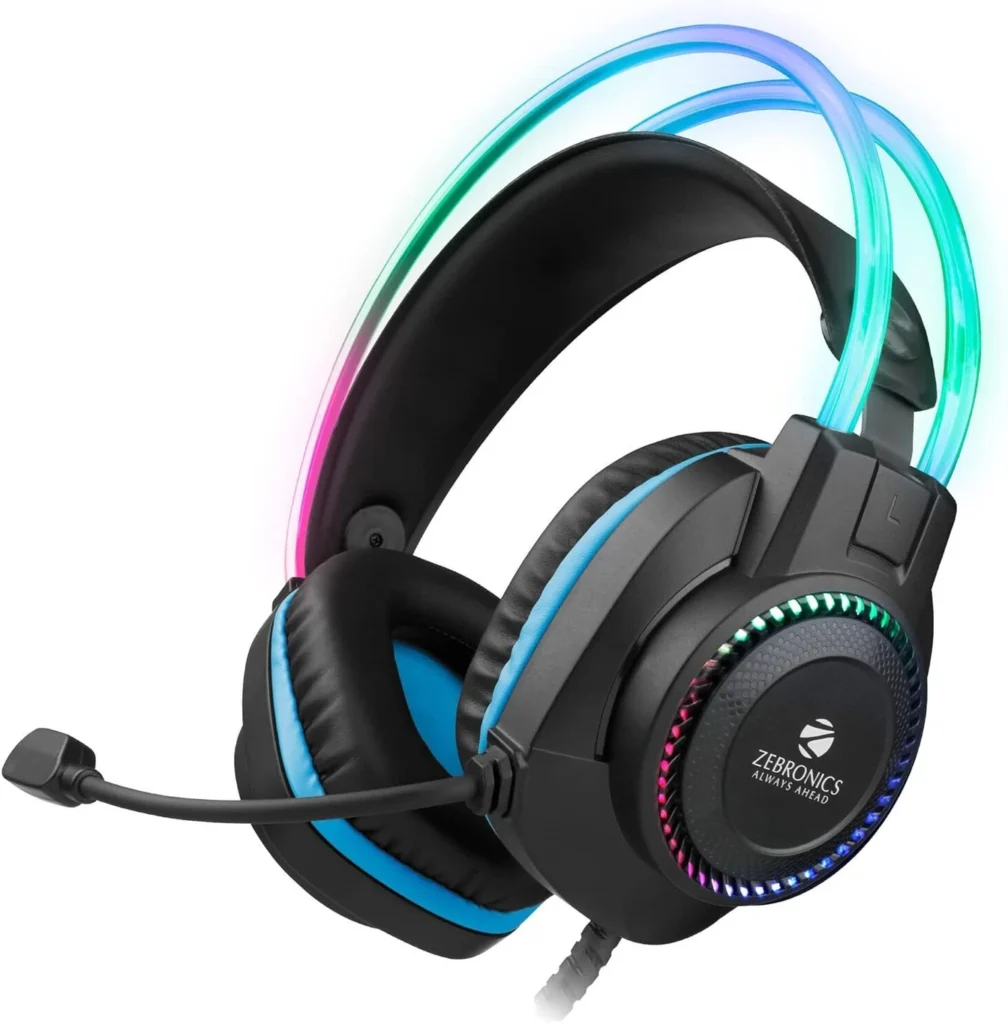Zebronics Jet PRO Premium Wired Gaming On-Ear Headphone